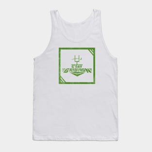 G'day Gridiron - Green Logo Tank Top